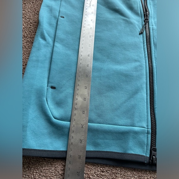 Men’s Nike Sportswear Tech Fleece Hoodie Jacket  Medium - Teal - Picture 4 of 5